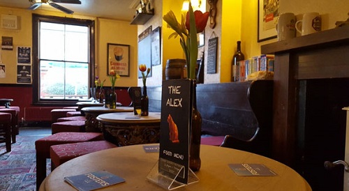 The lounge bar